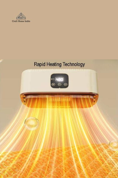 Thermodry Smart Portable Clothes Dryer, Rapid Heating, Foldable Electric Heater with Timer, Energy-Efficient Travel-Friendly Design for Apartments, Travel, Dorms & Small Spaces (600W) - Image 4